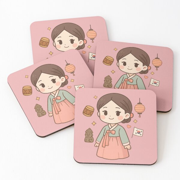 Item preview, Kawaii Korean girl  designed and sold by KawaiiHero.