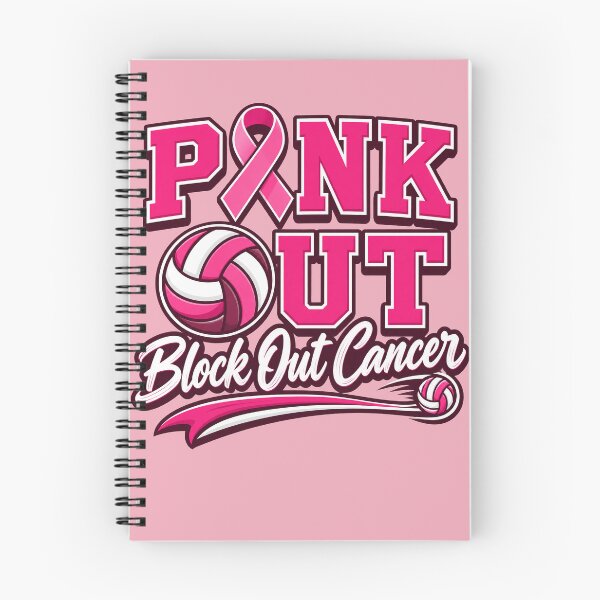 Item preview, Pink Out Volleyball Block Out Breast Cancer Awareness designed and sold by clothesy7.