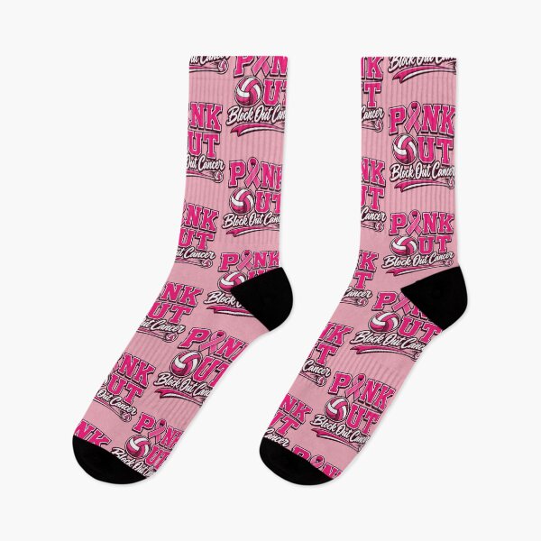 Item preview, Pink Out Volleyball Block Out Breast Cancer Awareness designed and sold by clothesy7.