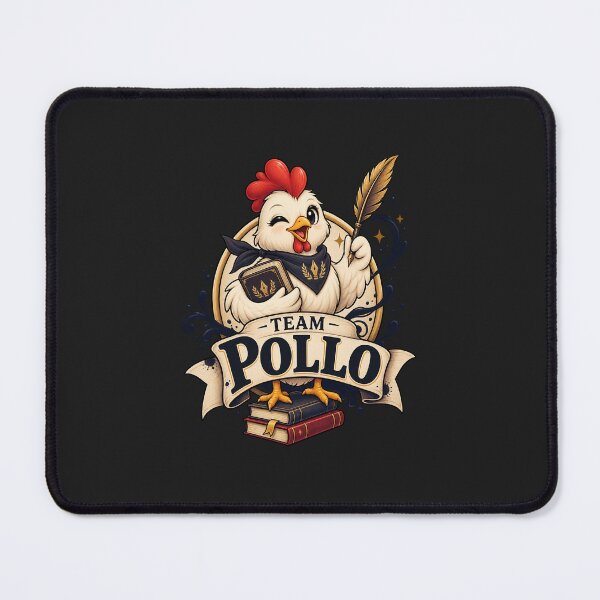Item preview, Team Pollo Cartoon — Literary Mascot designed and sold by Hermandad-dlt.