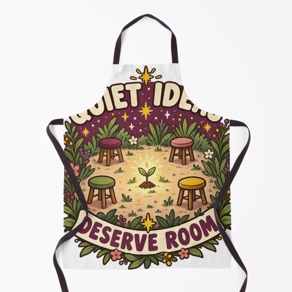 Item preview, Quiet Ideas Deserve Room Facilitation designed and sold by Shope Buzz.