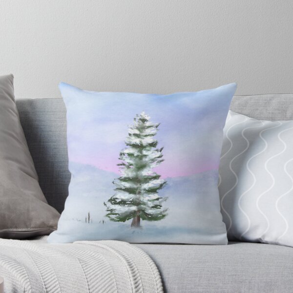 Item preview, Snowy Winter Pine Tree designed and sold by GomTaeng.