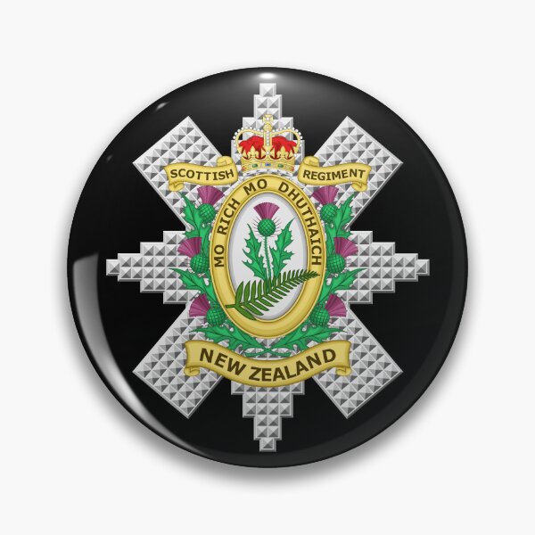 Artikelvorschau, Neuseeländisches schottisches Regiment (historisch) entworfen und verkauft von wordwidesymbols.