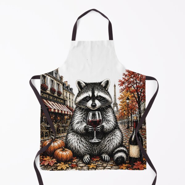 Item preview, Funny Beaujolais Nouveau Raccoon Meme designed and sold by MimsTees.