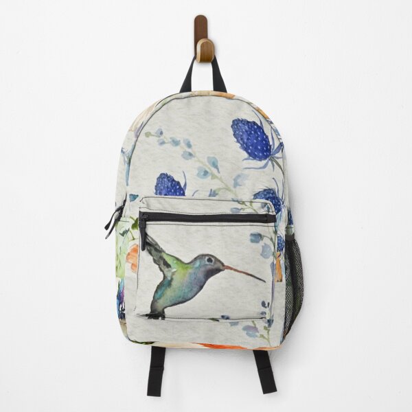 Item preview, Watercolor Flowers with Bird Print designed and sold by Vintage-Lady65.