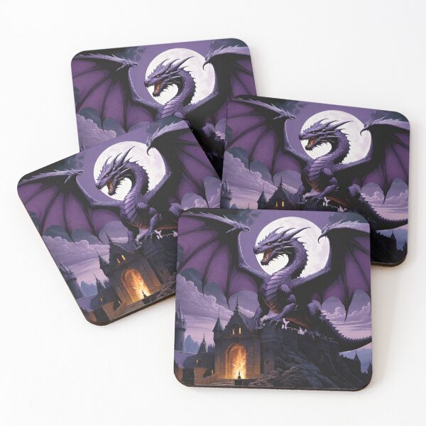 Item preview, Purple Dragon #1 designed and sold by Jaenne.studio.