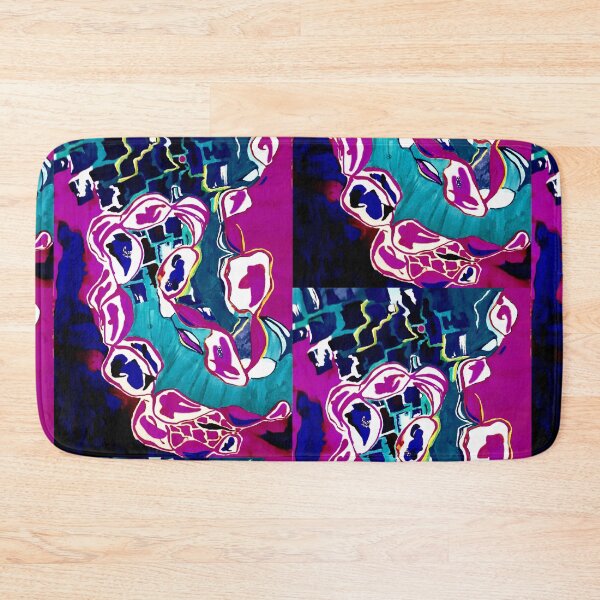 Item preview, Over a city - abstract in pink designed and sold by Neleren.