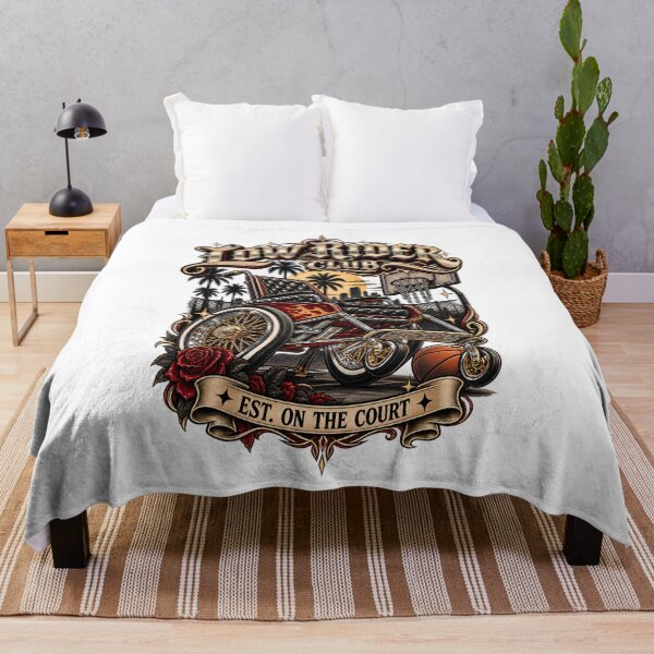Item preview, Low Rider Club Est. On The Court - Wheelchair Basketball Lowrider Art designed and sold by Neurospicy Trolls.