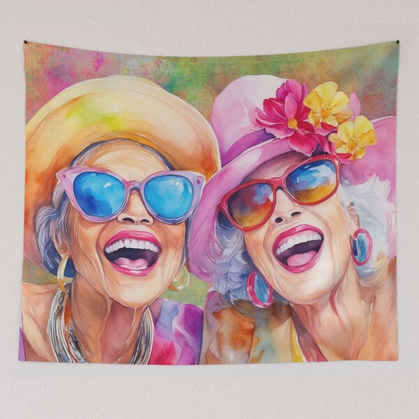 Item preview, Forever Fabulous Joyful Girlfriends designed and sold by artsandsoul.