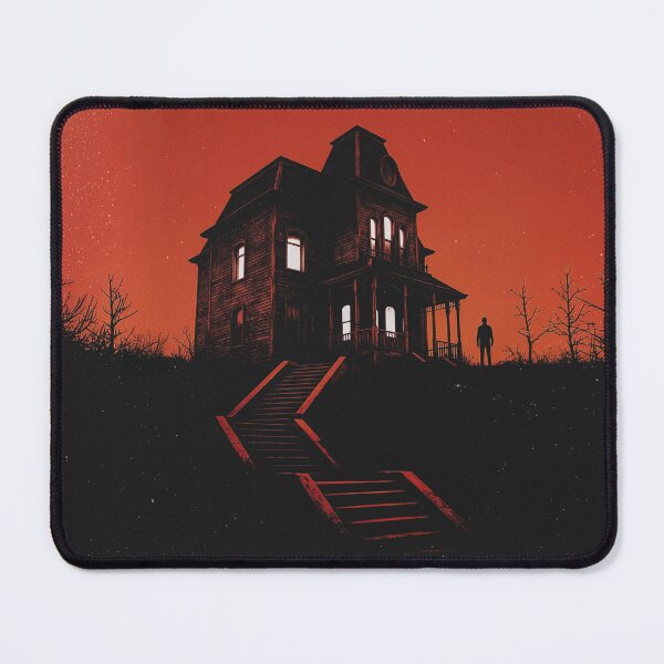 Item preview, Haunted Hilltop House Sunset Art designed and sold by The Mellonaire.