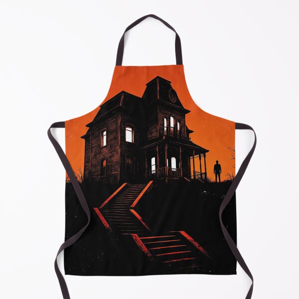 Item preview, Haunted Hilltop House Sunset Art designed and sold by The Mellonaire.