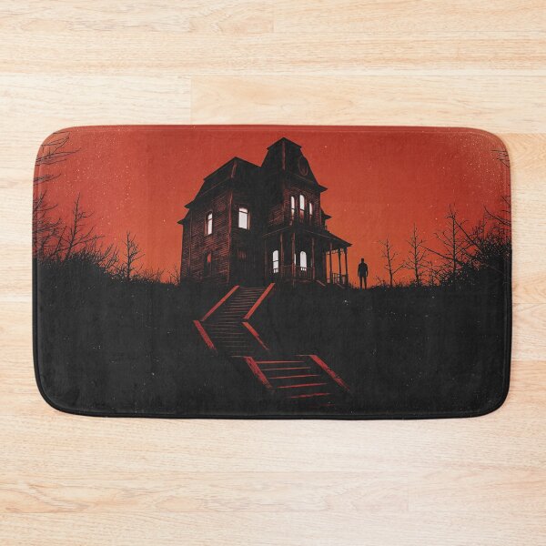 Item preview, Haunted Hilltop House Sunset Art designed and sold by The Mellonaire.