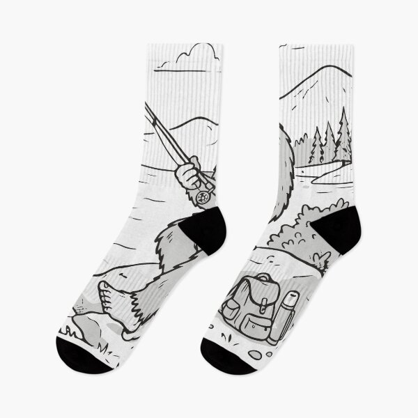 Item preview, Hoy no se pesca Bigfoot Sasquatch designed and sold by Brexmore3.