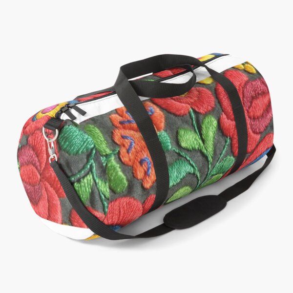 Item preview, Vibrant Folk Floral Embroidery designed and sold by Choopstores.