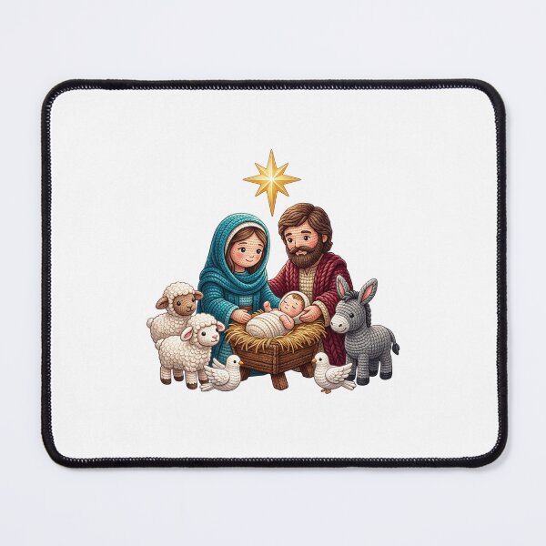 Item preview, Crochet Nativity Scene designed and sold by domostore.