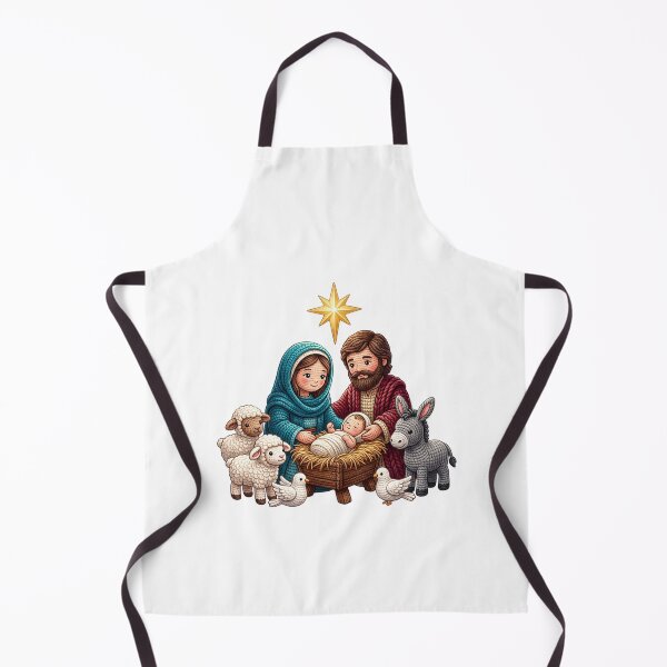 Item preview, Crochet Nativity Scene designed and sold by domostore.