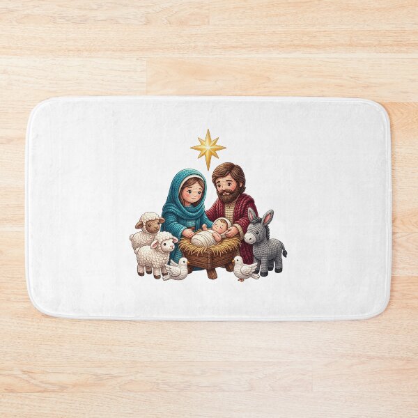 Item preview, Crochet Nativity Scene designed and sold by domostore.