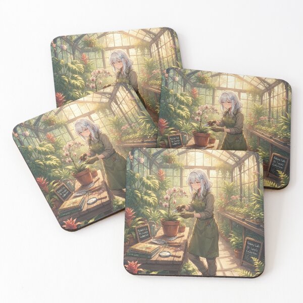 Item preview, Luna Botanist Greenhouse Plant Lover Anime Phone Case designed and sold by CreativeLook25.