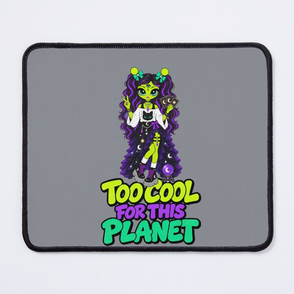 Item preview, Too Cool for This Planet – Mystic Tarot Alien designed and sold by Aimetoi.
