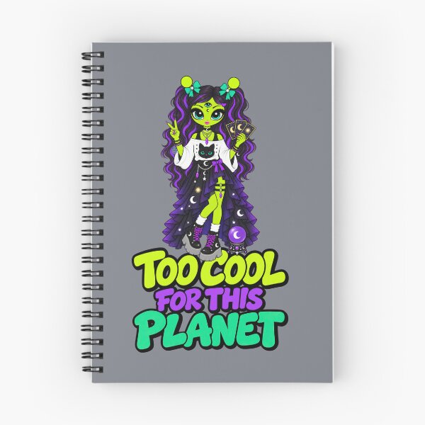 Item preview, Too Cool for This Planet – Mystic Tarot Alien designed and sold by Aimetoi.