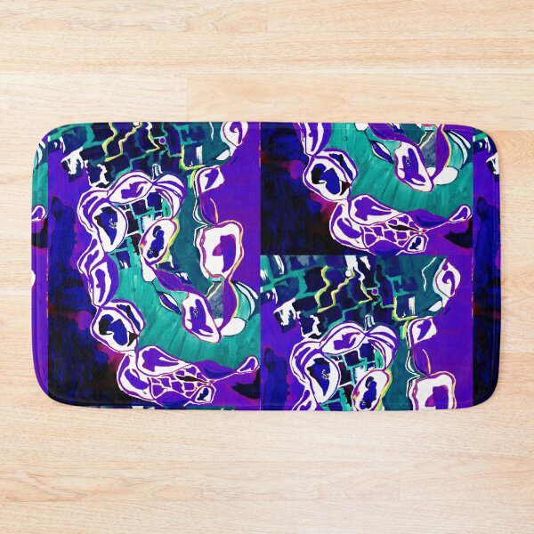 Item preview, Over a city - abstract in violet designed and sold by Neleren.