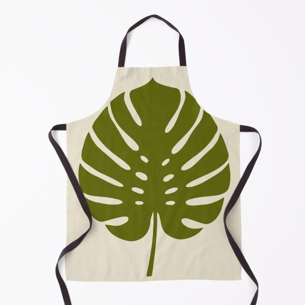 Item preview, Monstera Leaf Silhouette | Minimalist Olive Green Wall Art designed and sold by Zaramodo.