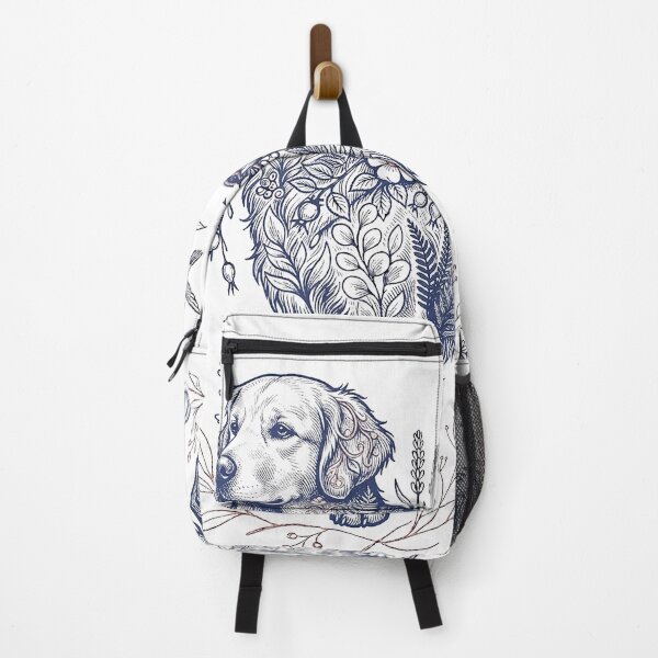 Item preview, Golden Retriever Botanical Illustration designed and sold by SUP-R-Ts.