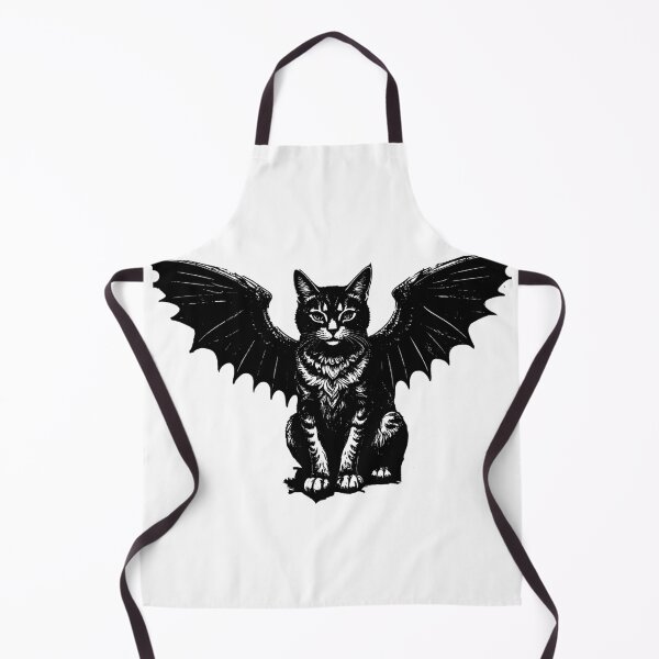 Item preview, Black Cat With Bat Wings designed and sold by JashJhaveri.