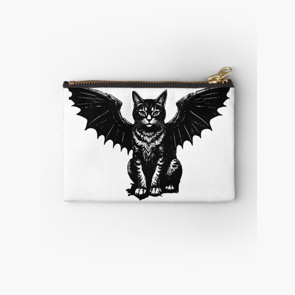 Item preview, Black Cat With Bat Wings designed and sold by JashJhaveri.