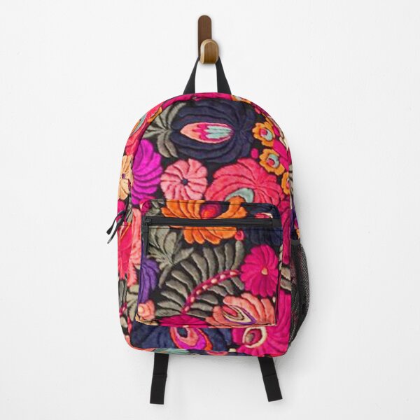 Item preview, Vibrant Folk Floral Embroidery designed and sold by Choopstores.