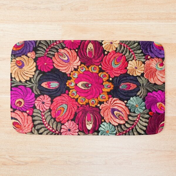 Item preview,  Vibrant Folk Floral Embroidery designed and sold by Choopstores.