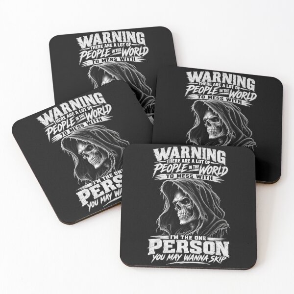 Item preview, Warning Lot Of People To Mess With Grim Reaper Design designed and sold by VGAfanatic.