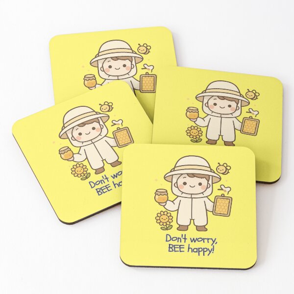 Item preview, Beekeeper yellow honey designed and sold by KawaiiHero.