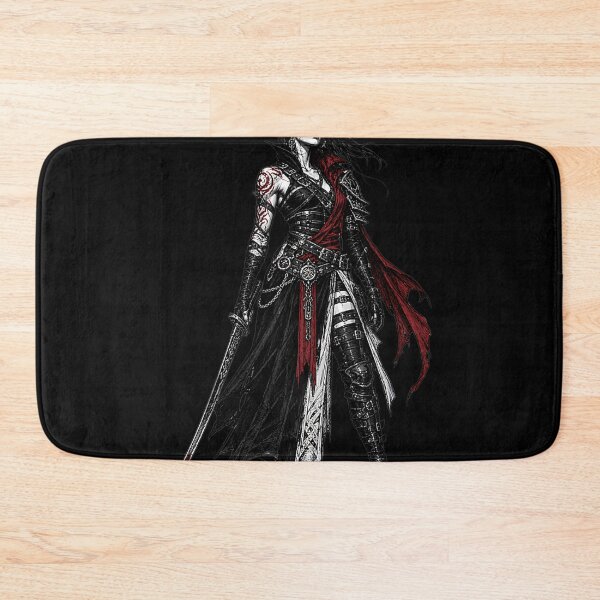 Item preview, ​Shadow Blade Rogue – Crimson & Black Gothic Fighter  designed and sold by Creatby7030.