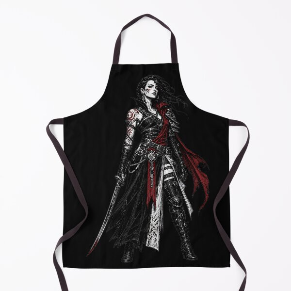 Item preview, ​Shadow Blade Rogue – Crimson & Black Gothic Fighter  designed and sold by Creatby7030.