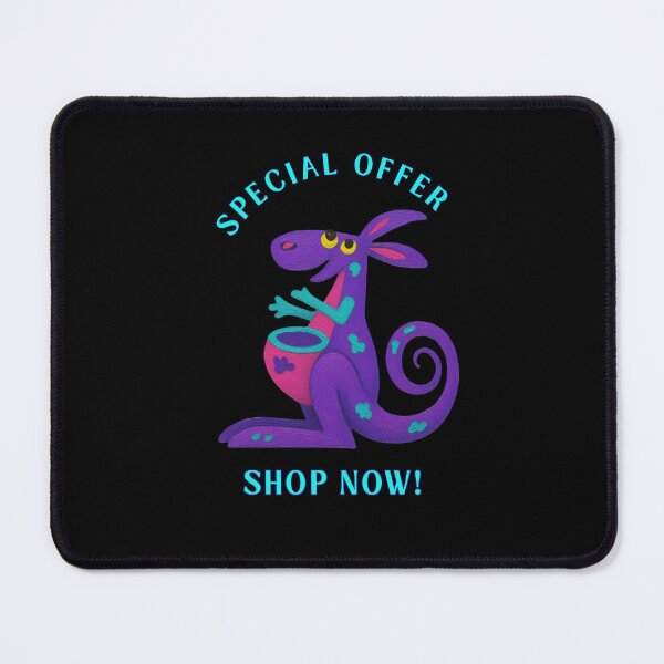Item preview, Special Offer - Shop Now! Funny Kangaroo Shopping Humor designed and sold by PatykArt.