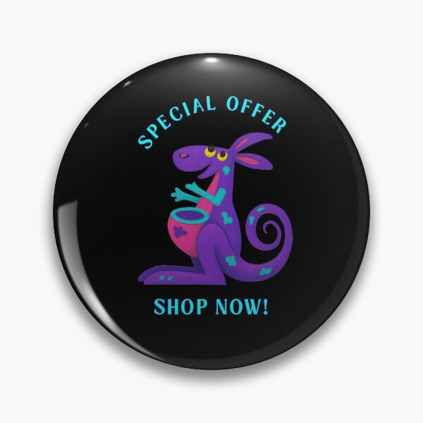 Item preview, Special Offer - Shop Now! Funny Kangaroo Shopping Humor designed and sold by PatykArt.