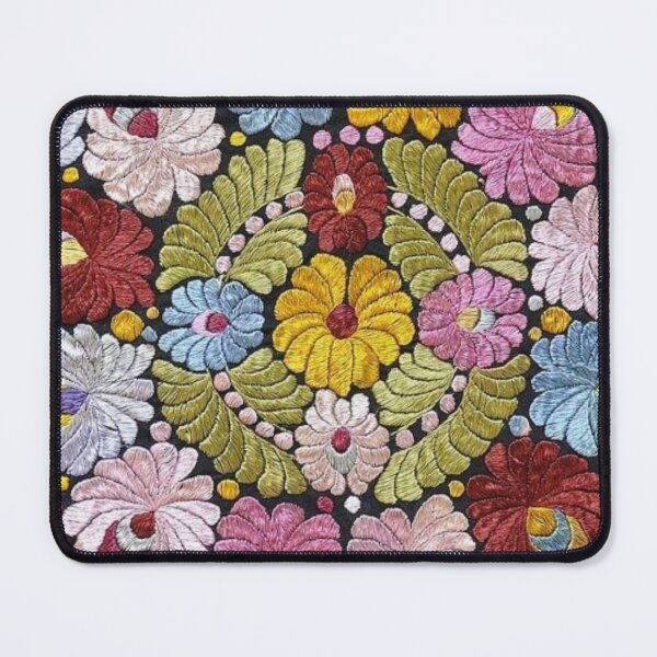Item preview,  Vibrant Folk Floral Embroidery designed and sold by Choopstores.