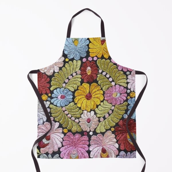Item preview, Vibrant Folk Floral Embroidery designed and sold by Choopstores.
