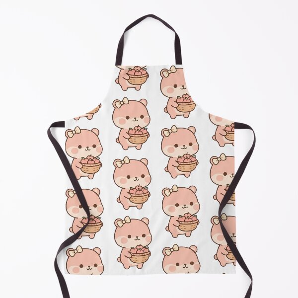 Item preview, Kawaii Cute Peachy Bear Basket Peaches designed and sold by Cuddly-Critters.