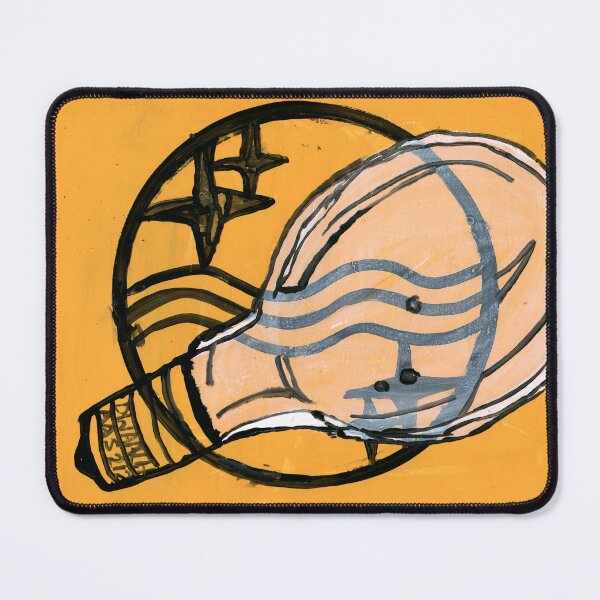 Item preview, Eindhoven Spark – Art Brut Lightbulb & Stars designed and sold by Dwaalhaas Applied Design.