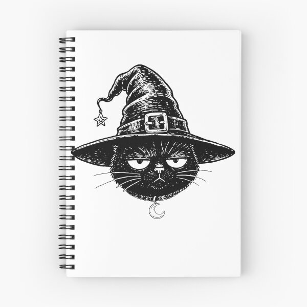 Item preview, Grumpy Witch Cat designed and sold by Marianarcezar.