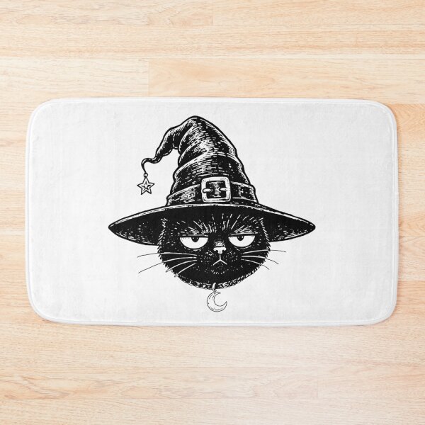 Item preview, Grumpy Witch Cat designed and sold by Marianarcezar.