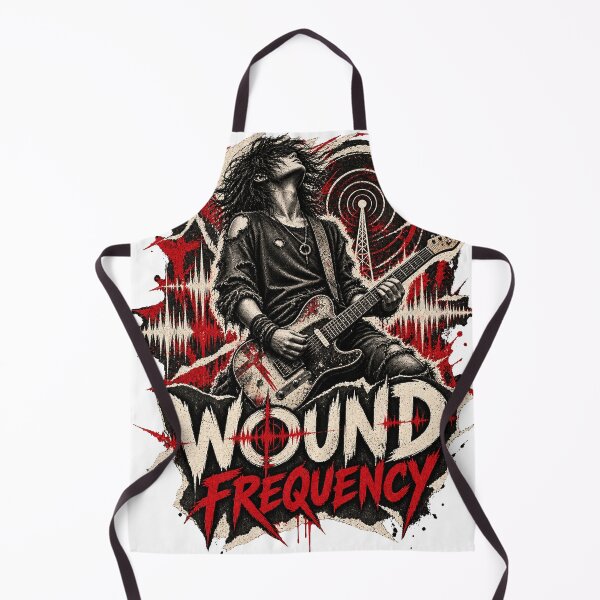 Item preview,  Wound Frequency Grunge Guitarist Poster designed and sold by S06PMarketing.