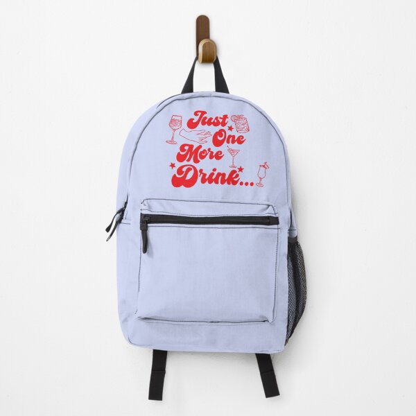 Item preview, Just One More Drink Retro Drinking Attribute (Red) designed and sold by CamilasPrints.
