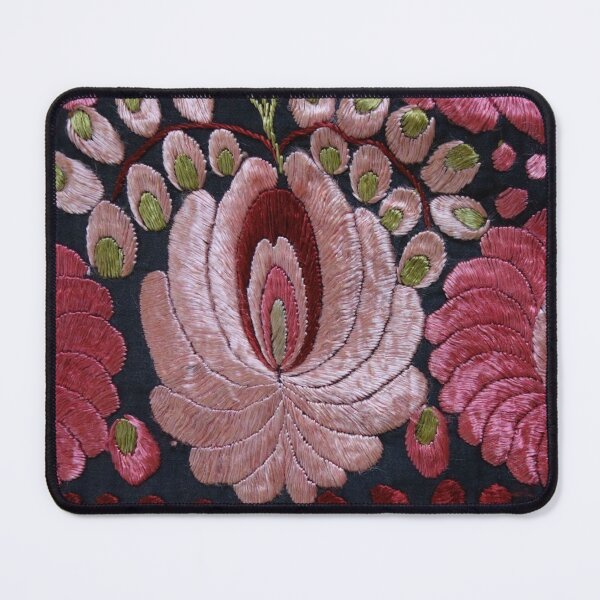 Item preview, Vibrant Folk Floral Embroidery designed and sold by Choopstores.
