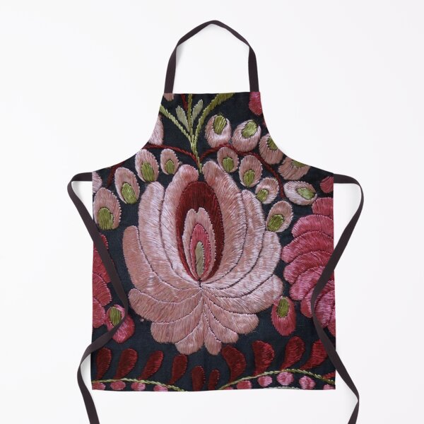 Item preview, Vibrant Folk Floral Embroidery designed and sold by Choopstores.