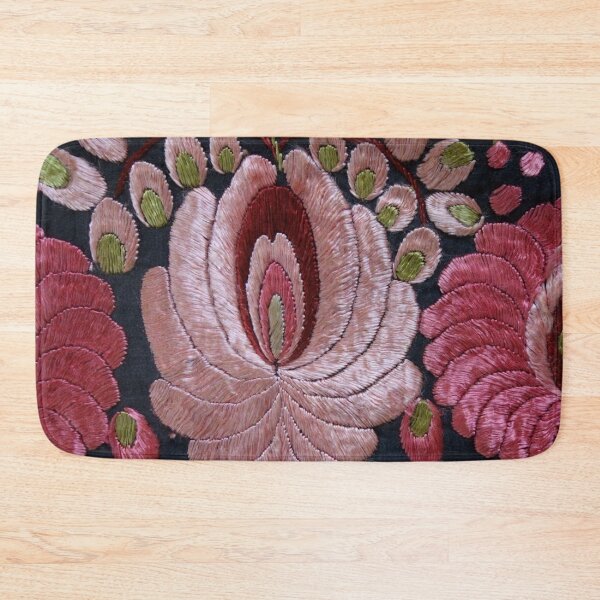 Item preview, Vibrant Folk Floral Embroidery designed and sold by Choopstores.