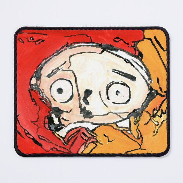 Item preview, Stewie’s Awakening – Expressionist Pop Character Study designed and sold by Dwaalhaas Applied Design.
