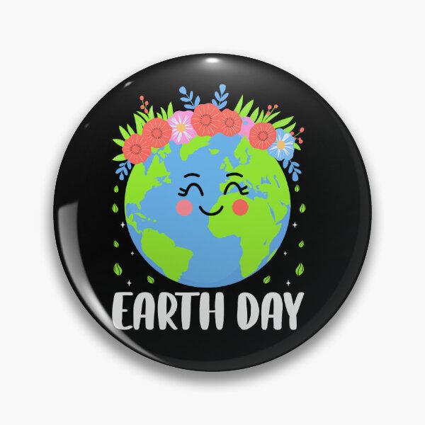 Item preview, Earth Day Cute Planet Flowers – Save The Earth Environmental Design designed and sold by drawwiika+44.